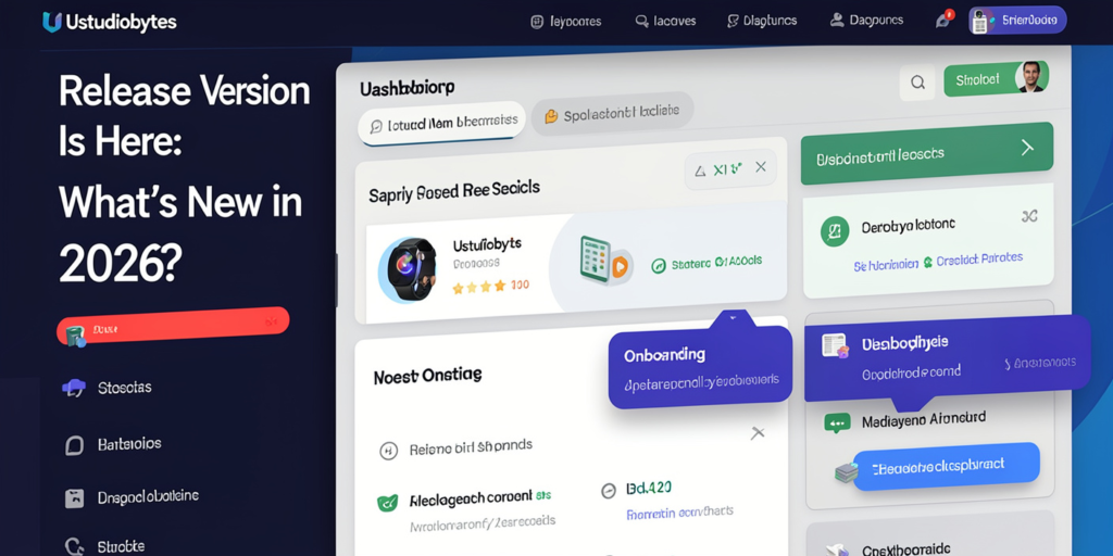 Ustudiobytes Release Version
