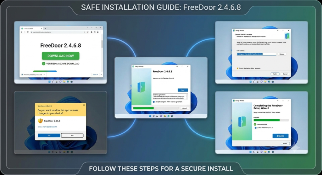 How to Install FreeDoor 2.4.6.8 Safely: Complete Installation Guide