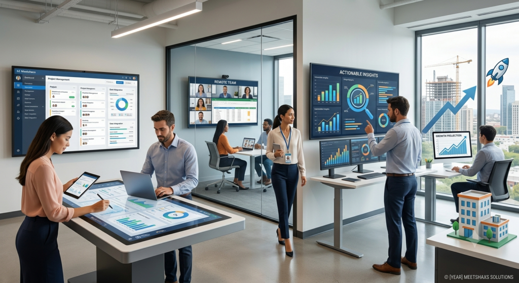 How the Advantages of Meetshaxs Software Improve Business Productivity