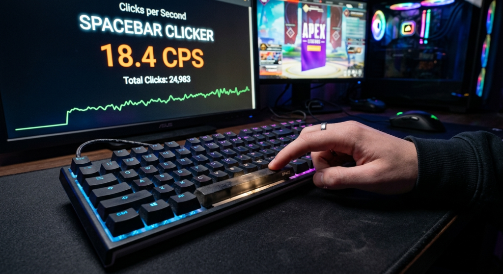 spacebar clicker